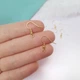 Швензы крючки, 18К, 18х18,5 мм., цвет - золото G02, 10 шт. - изображение 1