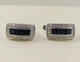 Серьги из белого золота 585 пробы с бриллиантами и сапфирами с001-0469 - изображение 2