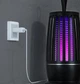 Ультрафіолетовий знищувач комах OKAL RED EAS на акумуляторі (4000 mAh), електрична лампа пастка комарів та мух, чорний (82400855) - зображення 4