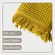 Полотенце вафельное Lovely Svi для ванной 90х180 см XXL Желтый (6903222402437) - изображение 2