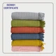 Полотенце вафельное Lovely Svi для ванной 90х180 см XXL Синий (6903422402459) - изображение 5