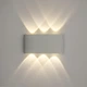 Фасадный настенный светильник LUMINARIA LINZA SIX 6W R170 3000K WHITE 220V IP54 (уличный) - изображение 5