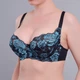 Бюстгальтер Diorella 63275 D 80D чорно-синій - зображення 2