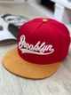 Кепка снепбек (Snapback) Brooklyn NYС Червоний з коричневим 56-61р (9032) - зображення 2
