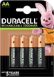 Акумуляторні батареї АА DURACELL R6 2500 mAh 4 шт. - зображення 2