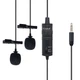 Двойная активная петличка Mcoplus LVD2M (петличный микрофон с двумя головками) - изображение 1
