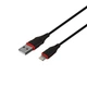Мережевий Зарядний Пристрій Borofone BA20A Lightning 1USB 2.1A Колір Чорний - изображение 7