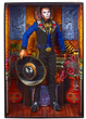 Колекційна лялька Mattel Barbie Day Of The Dead 2022 Ken 30 см (194735004997) - зображення 1