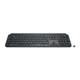 Клавиатура Logitech MX Keys Advanced for Business Wireless Illuminated UA Graphite (920-010251) - изображение 2