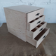 Аптечка Wooden Organizer для дому 4 ящичка, 300*300*300 мм - зображення 1