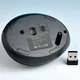 Мишка комп'ютерна бездротова вертикальна JEQANG JW-581 Bluetooth BT3.0 BT5.2 безшумна з вбудованим акумулятором Black - зображення 4