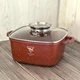 Набор кастрюль Top Kitchen из 6 предметов ( TK-00025 ) , набор посуды красный - изображение 2