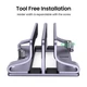 Підставка для ноутбука UGREEN LP258 Vertical Laptop Stand (Dual-slot)(UGR-60643) (UGR-60643) - изображение 2