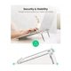 Подставка для ноутбука UGREEN LP230 Desktop Laptop Stand до 17'' Silver (UGR-80348) - изображение 5