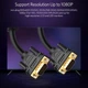 Кабель UGREEN VG101 VGA Male to Male Cable 2m (Black)(UGR-11646) (UGR-11646) - зображення 6