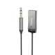 Bluetooth-ресивер HOCO E78 з кабелем-пружиною Black Metal Gray - изображение 1