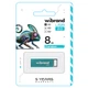 Флешка Wibrand Chameleon 8 ГБ USB 2.0 блакитна - зображення 2