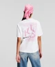 Жіноча футболка Karl Lagerfeld Jeans біла розмір L (338948) - зображення 2