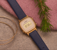 Часы женские наручные кварцевые оригинальные Casio Collection LA670WEFL-2EF Япония с кожаным ремешком - изображение 3