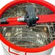 Медогонка 2-х рамочная неповоротная (Бак - нержавеющий (AISI 430) кассеты, ротор – порошковая покраска; кран - пластик) АВВ М1006 - изображение 6