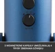 Мікрофон для ПК/ для стрімінгу, підкастів Blue Microphones Yeti Midnight Blue - изображение 6