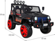 Електромобіль позашляховий Ramiz Raptor Drifter 4 x 4 Flames (5903864907179) - зображення 2