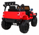 Samochód elektryczny Ramiz All Terrain Jeep Czerwony (5903864904369) - obraz 9