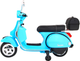 Skuter elektryczny Ramiz Vespa Niebieski (5903864907094) - obraz 4