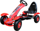 Gokart na pedały Ramiz Racing XL Czerwony (5903864909708) - obraz 1