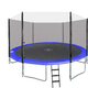 Trampolina ogrodowa SkyRamiz 427 cm 14FT z akcesoriami Niebieska (5903864910056) - obraz 1