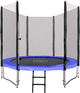 Trampolina ogrodowa SkyRamiz 244 cm 8FT z akcesoriami Niebieska (5903864910094) - obraz 2