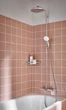 Душевая система с термостатом GROHE Tempesta System с верхним душем и изливом латунь хром 26672001 - изображение 2