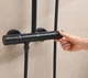 Душевая система с термостатом GROHE Tempesta System с верхним душем латунь черная 266892431 - изображение 6