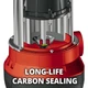 Насос погружной дренажный EINHELL центробежный GC-DP 3325 330Вт Hmax 6м 9.5м³/ч для грязной воды 4181530 - изображение 8