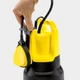 Насос дренажний Karcher SP 16.000 Dirt 550 Вт 16Куб•год висота 8м глибина 7м 4.85кг (1.645-830.0) - зображення 2