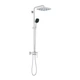 Душевая система GROHE QuickFix Vitalio Comfort с верхним душем латунь хром 26985001 - изображение 1