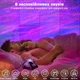 Ночник проектор звездного неба Северное Сияние - лазерный светильник проектор с колонкой, пультом и таймером - изображение 3