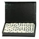 Настольная игра Домино Whisper Dominoes Black в подарочной картонной коробке - изображение 3