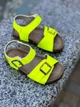 Босоножки кожаные на пробковой подошве Evie shoes 25 (15 см) КБ 763 - изображение 3