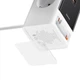Сетевое Зарядное Устройство Baseus PSLR000602 65W с кабелем Type-C Белое - изображение 3