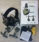 Комплект активні навушники Earmor M32x + кріплення чебурашки M16C Оливковий (Kali) AI636 - зображення 5