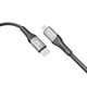 USB Кабель Ridea RC-US42 UltraStrong 30W 3A Type-C to Lightning 2m, Black - зображення 4
