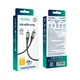 USB Кабель Ridea RC-US42 UltraStrong 30W 3A Type-C to Lightning 2m, Black - зображення 2