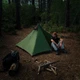 Намет надлегкий із гострою верхівкою Naturehike NH17T030-L, темний зелений - изображение 4