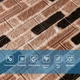Панель стінова самоклеюча декоративна 3D Sticker Wall classical brick (346-2) 700х770х2мм (D) SW-00001915 - зображення 4