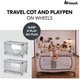Детский манеж Hauck Sleep N Play Go Plus Dusty Cork (60090-0) - изображение 4