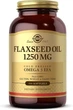 Лляна олія, Solgar, Flaxseed Oil, 1250 мг, 100 капсул - зображення 1