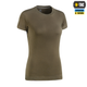 Футболка M-Tac 93/7 Summer Lady Dark Olive XL - изображение 3