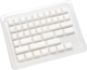 Набір кейкапів Ducky 132 Cherry Profile Blank White (100352923) - зображення 4