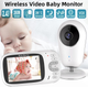Видеоняня Baby Monitor VB609 Видеоняня беспроводная с двусторонней связью - изображение 3